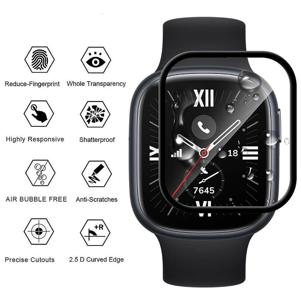 1-5PCS TPU Soft Film for Honor - đánh giá và giá Smartwatch Screen Film