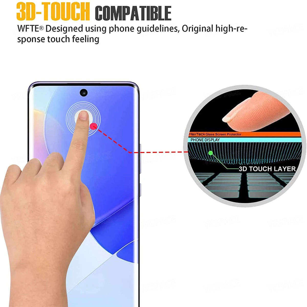 2Pcs 3D Curved Edge 9H HD Clea - đánh giá và giá Curved Edge Screen