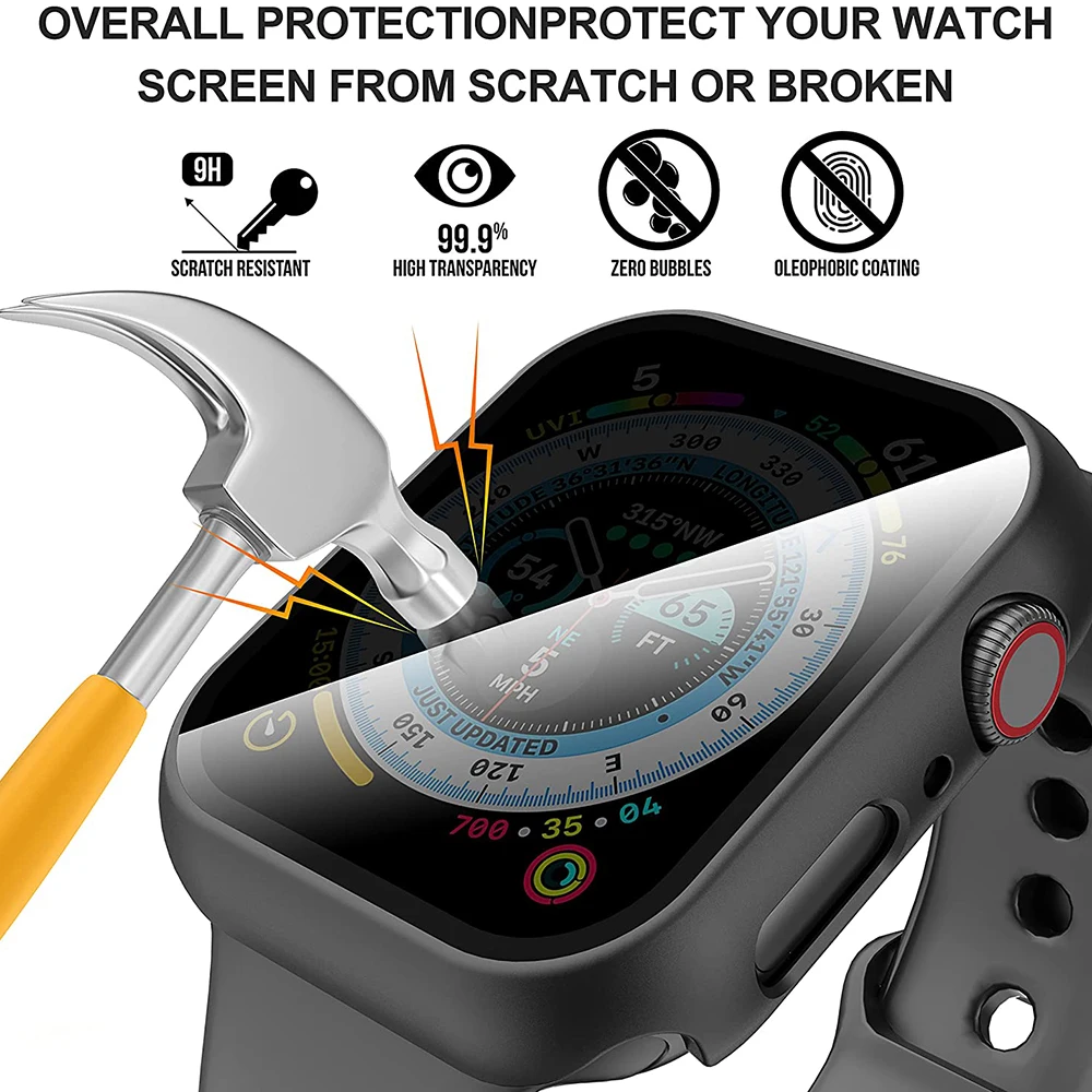 Privacy Glass+Case For Apple W - đánh giá và giá Privacy Screen Protector