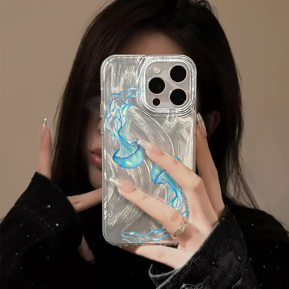 Blue Jellyfish Summer Ocean Ha - đánh giá và giá Xiaomi Redmi Note 14