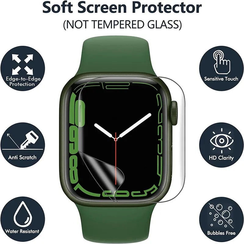 3PCS Hydrogel Film for Apple W - đánh giá và giá Hydrogel Screen Protector
